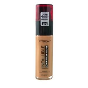 L'Oreal Infallible‎ Foundation 505 Toffee